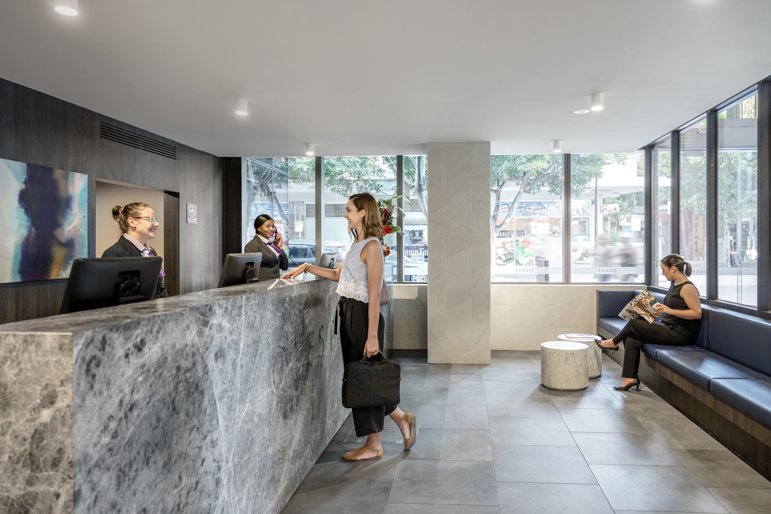 Quest NewQuay |Reception